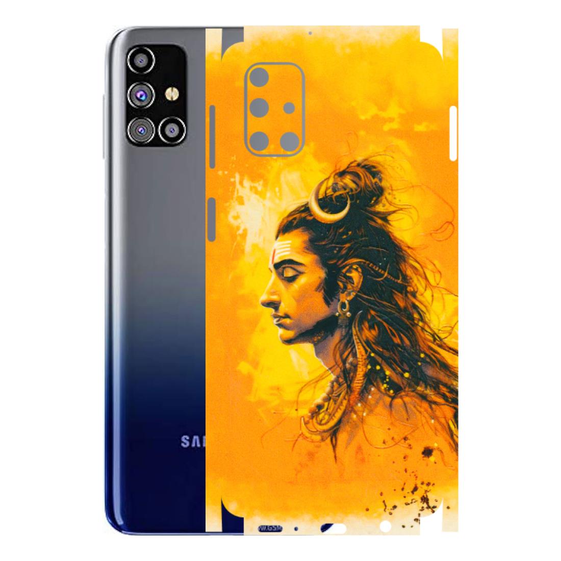 Samsung M/F/Note/Flip and C Phone Skins (All Models) - Shiv Shakti - 3D Embossed Finish (L-14) Samsung Galaxy M31s