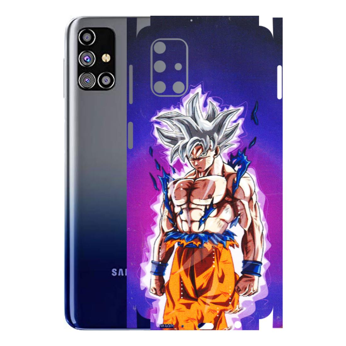 Samsung M/F/Note/Flip and C Phone Skins (All Models) - Goku Purple Anime - 3D Embossed Finish (L-147) Samsung Galaxy M31s