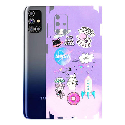 Samsung M/F/Note/Flip and C Phone Skins (All Models) - I Need My Nasa Skin - 3D Embossed Finish (L-149) Samsung Galaxy M31s