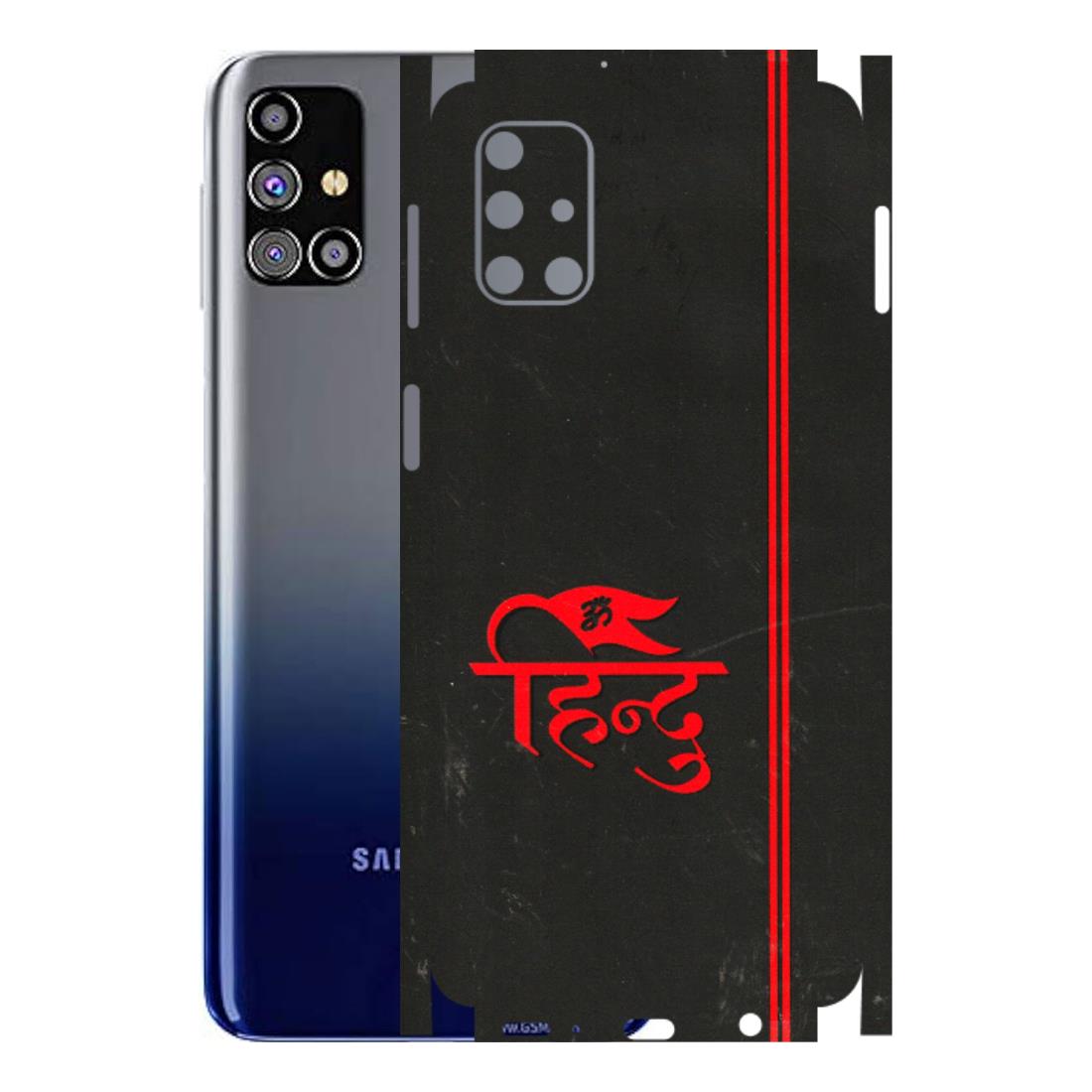 Samsung M/F/Note/Flip and C Phone Skins (All Models) - Hindu Black - 3D Embossed Finish (L-153) Samsung Galaxy M31s
