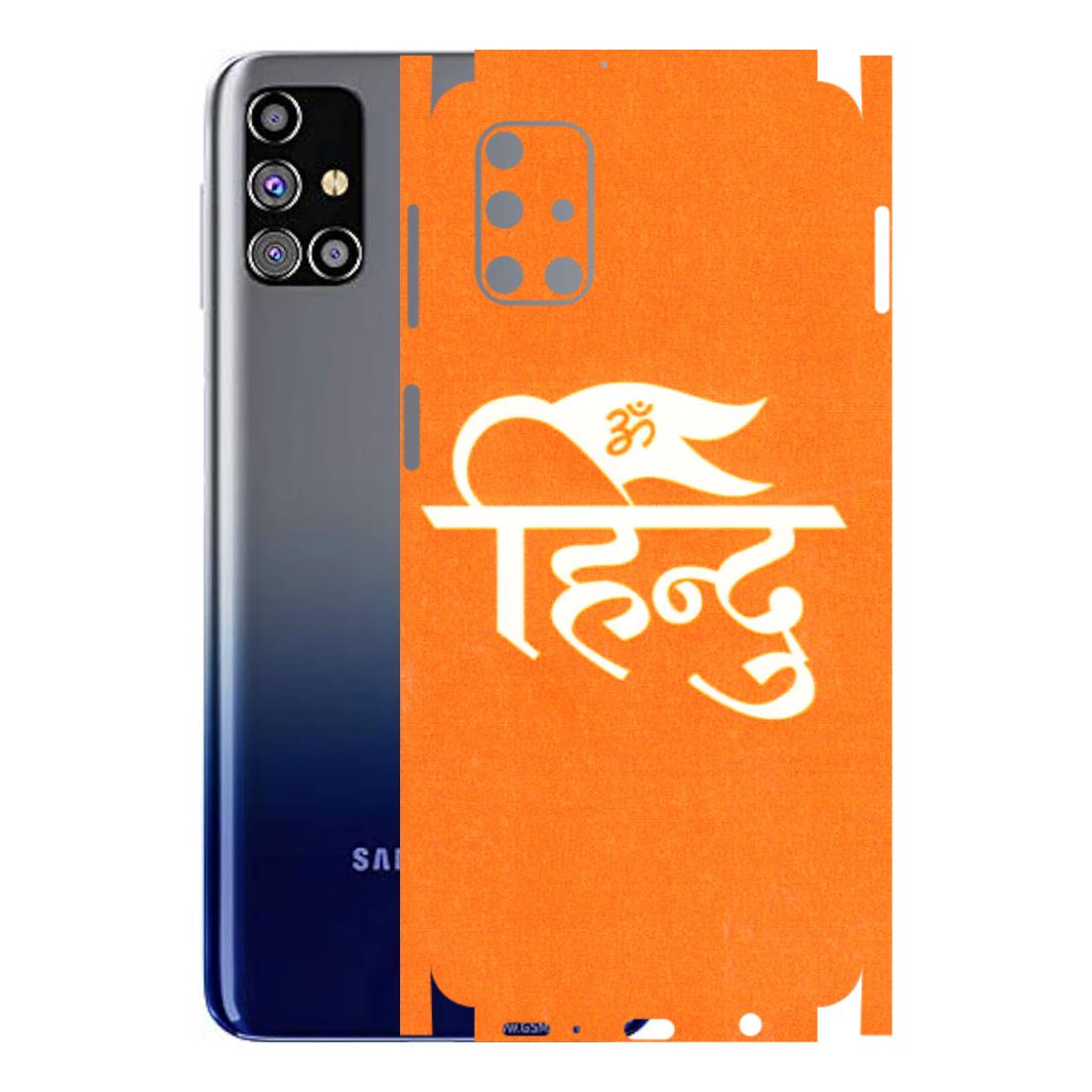 Samsung M/F/Note/Flip and C Phone Skins (All Models) - Hindu Kesari - 3D Embossed Finish (L-154) Samsung Galaxy M31s