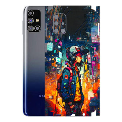 Samsung M/F/Note/Flip and C Phone Skins (All Models) - Street Anime Guy - 3D Embossed Finish (L-158) Samsung Galaxy M31s