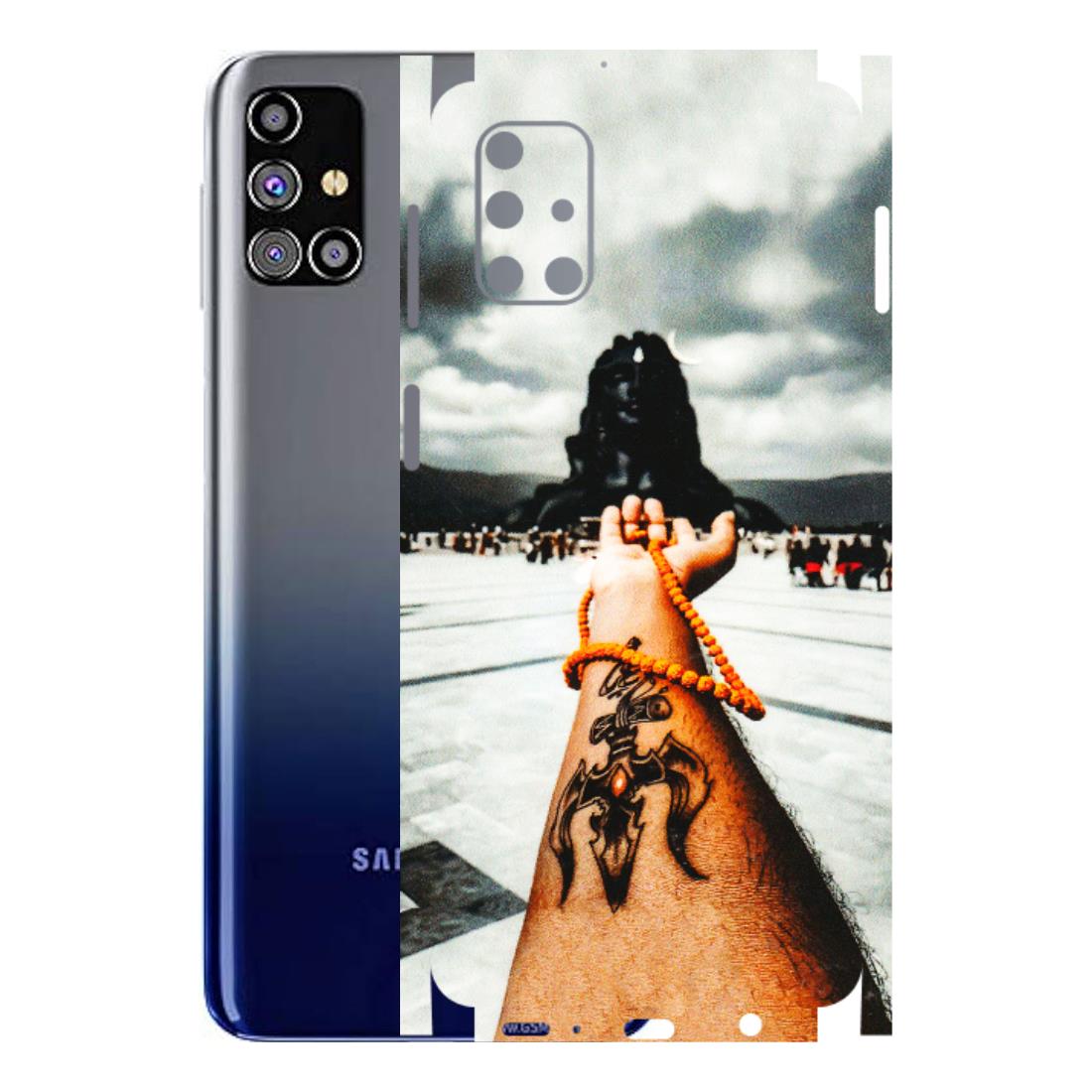 Samsung M/F/Note/Flip and C Phone Skins (All Models) - Jai Adiyogi Mahakaal - 3D Embossed Finish (L-164) Samsung Galaxy M31s