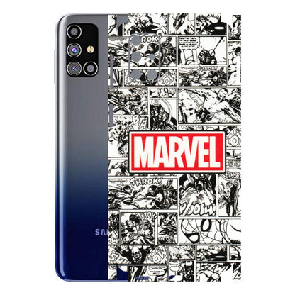 Samsung M/F/Note/Flip and C Phone Skins (All Models) - Marvel Comic - 3D Embossed Finish (L-171) Samsung Galaxy M31s