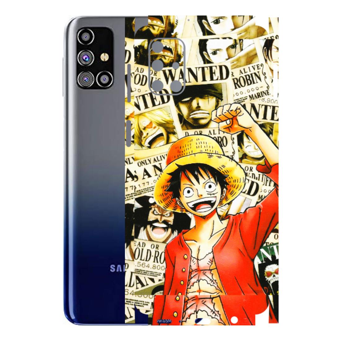 Samsung M/F/Note/Flip and C Phone Skins (All Models) - Luffy Anime - 3D Embossed Finish (L-177) Samsung Galaxy M31s