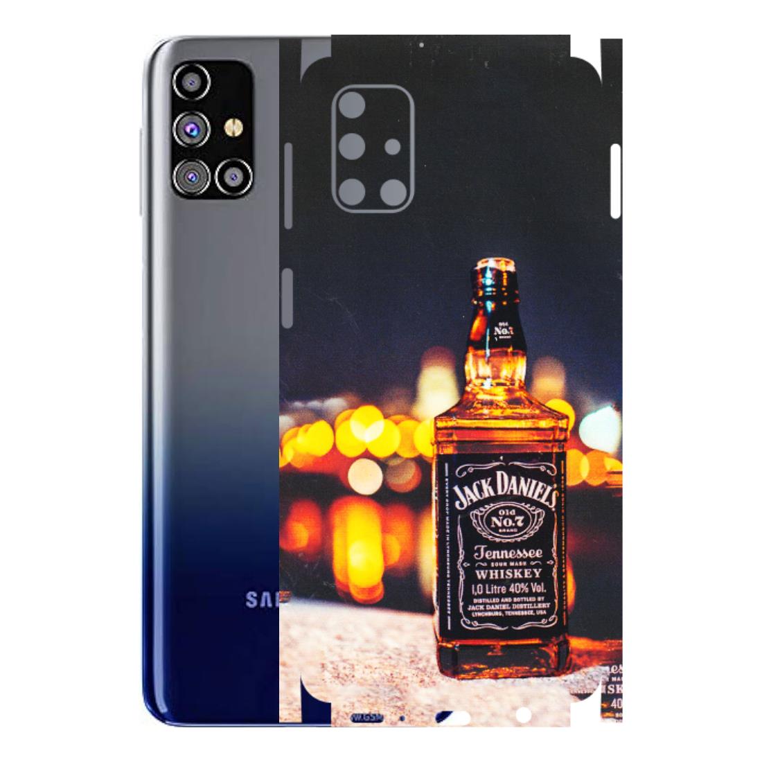 Samsung M/F/Note/Flip and C Phone Skins (All Models) - JD Whiskey Bottle - 3D Embossed Finish (L-20) Samsung Galaxy M31s