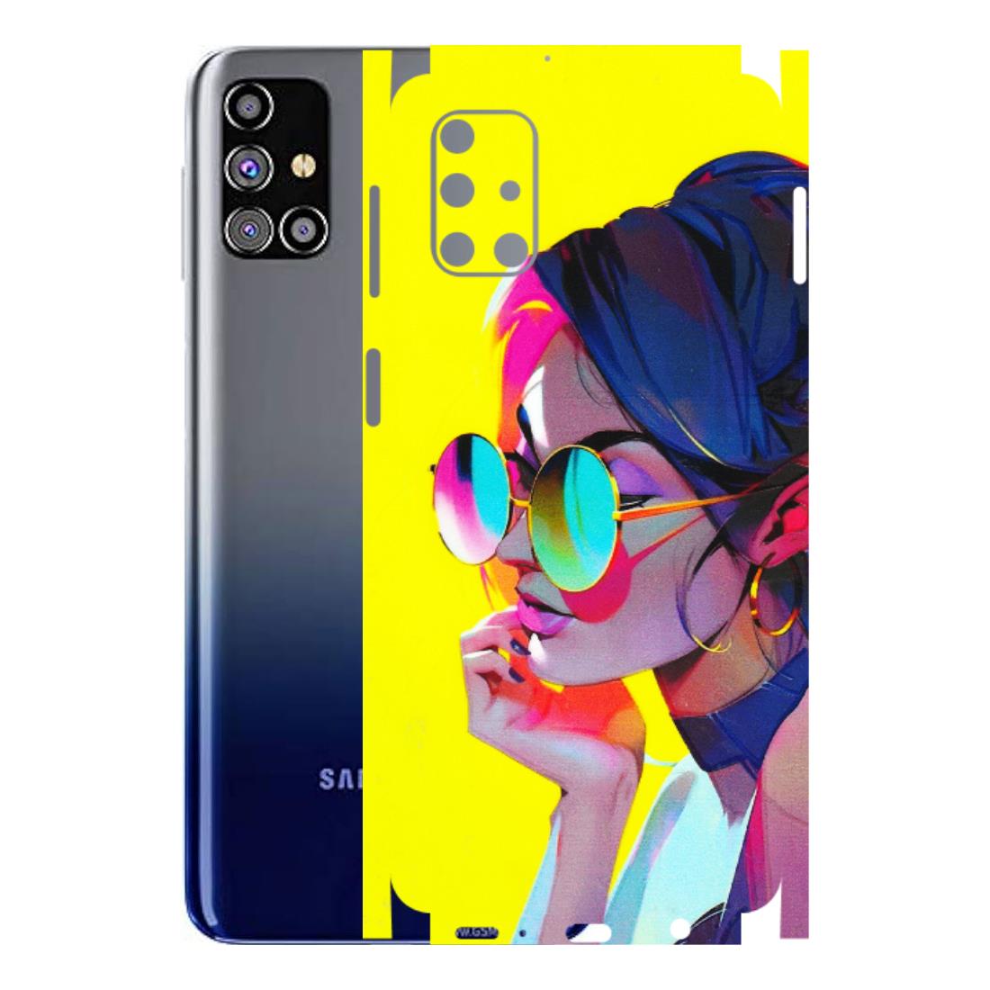 Samsung M/F/Note/Flip and C Phone Skins (All Models) - Bold Stylish Girl - 3D Embossed Finish (L-222) Samsung Galaxy M31s