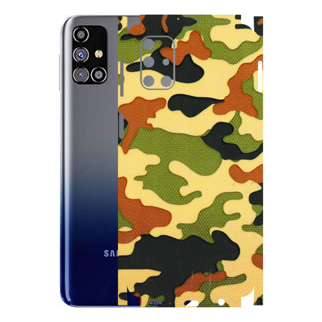 Samsung M/F/Note/Flip and C Phone Skins (All Models) - Indian Military - 3D Embossed Finish (L-234) Samsung Galaxy M31s