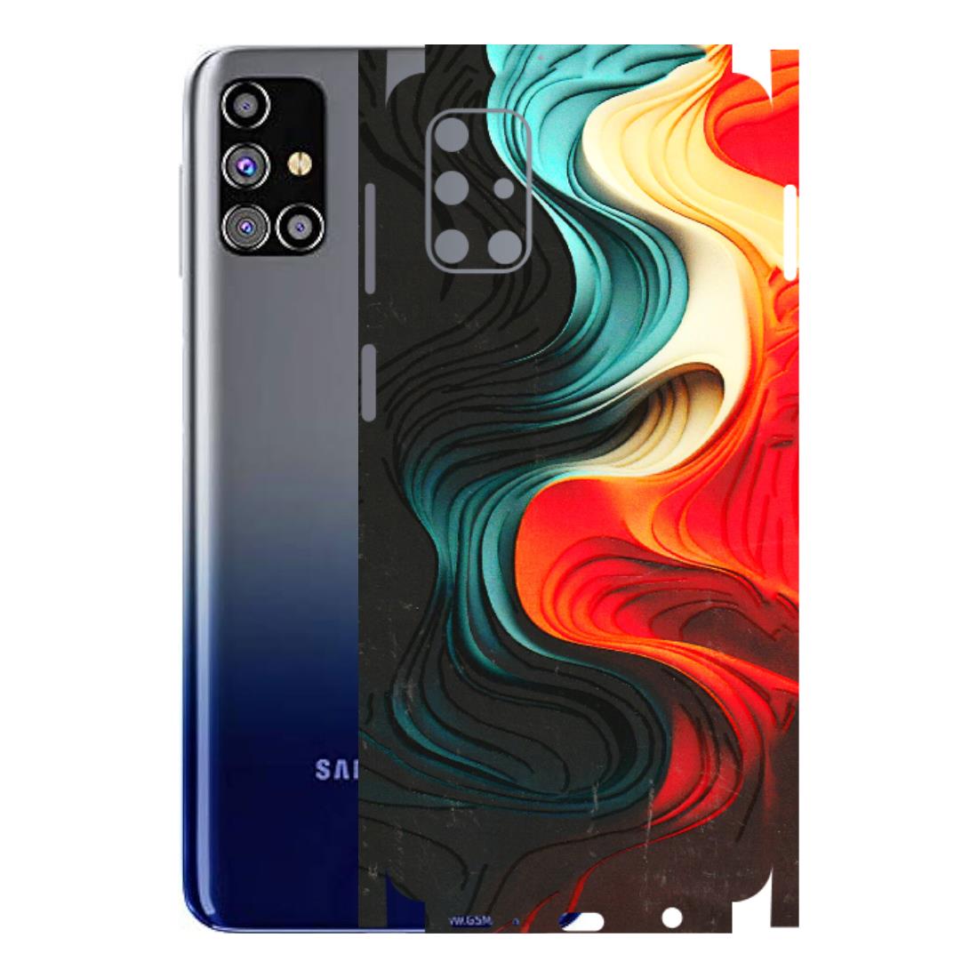 Samsung M/F/Note/Flip and C Phone Skins (All Models) - The Silky Swirl - 3D Embossed Finish (L-240) Samsung Galaxy M31s