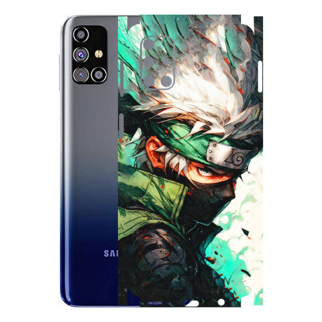 Samsung M/F/Note/Flip and C Phone Skins (All Models) - Kakashi Side Profile - 3D Embossed Finish (L-249) Samsung Galaxy M31s