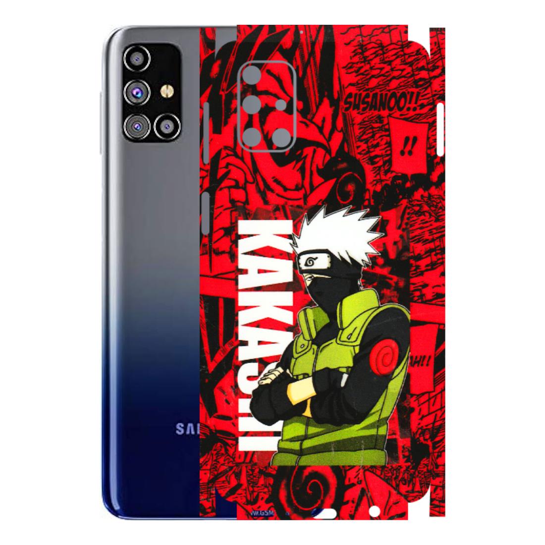 Samsung M/F/Note/Flip and C Phone Skins (All Models) - Kakashi Red Anime - 3D Embossed Finish (L-251) Samsung Galaxy M31s