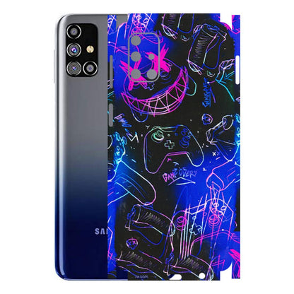 Samsung M/F/Note/Flip and C Phone Skins (All Models) - Gamers Paradise - 3D Embossed Finish (L-258) Samsung Galaxy M31s