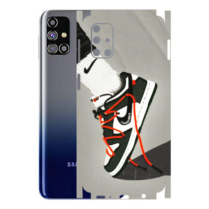 Samsung M/F/Note/Flip and C Phone Skins (All Models) - New Grey Sneaker - 3D Embossed Finish (L-261) Samsung Galaxy M31s