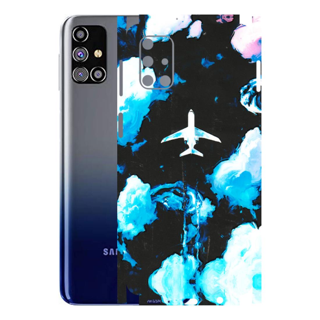 Samsung M/F/Note/Flip and C Phone Skins (All Models) - Travel In Airline - 3D Embossed Finish (L-264) Samsung Galaxy M31s