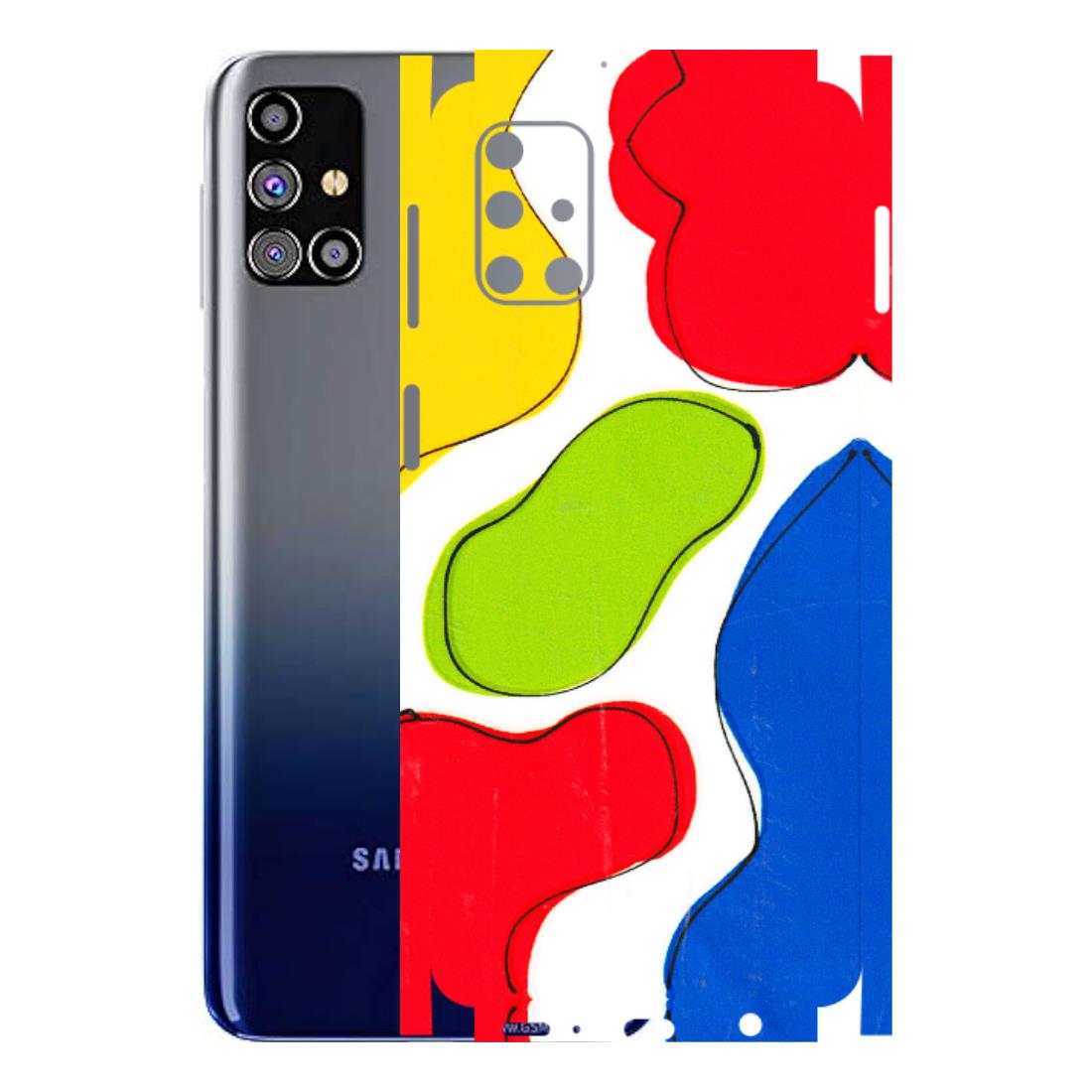 Samsung M/F/Note/Flip and C Phone Skins (All Models) - RGB Colour Paint - 3D Embossed Finish (L-284) Samsung Galaxy M31s