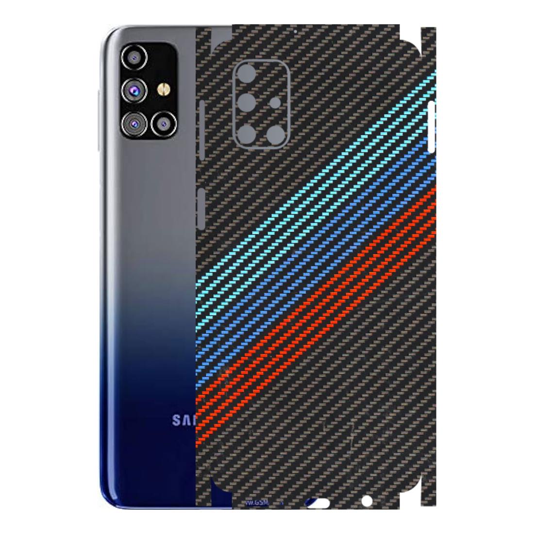 Samsung M/F/Note/Flip and C Phone Skins (All Models) - Carbon BM - 3D Embossed Finish (L-302) Samsung Galaxy M31s