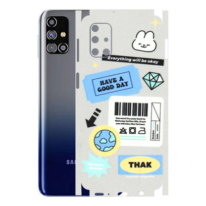 Samsung M/F/Note/Flip and C Phone Skins (All Models) - Will Be Okay Design - 3D Embossed Finish (L-316) Samsung Galaxy M31s