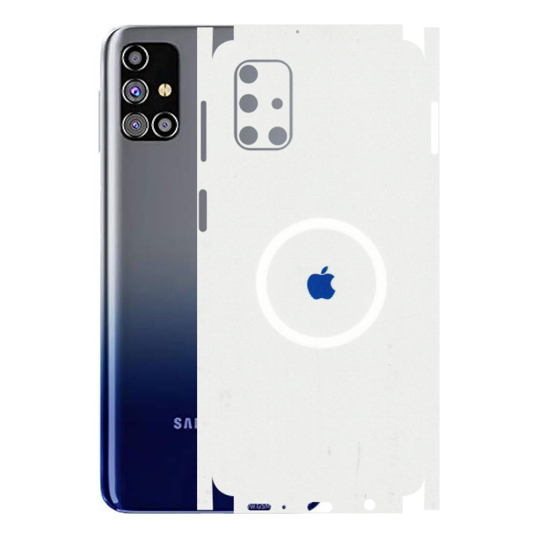 Samsung M/F/Note/Flip and C Phone Skins (All Models) - iPhone Magsafe Logo - 3D Embossed Finish (L-320) Samsung Galaxy M31s