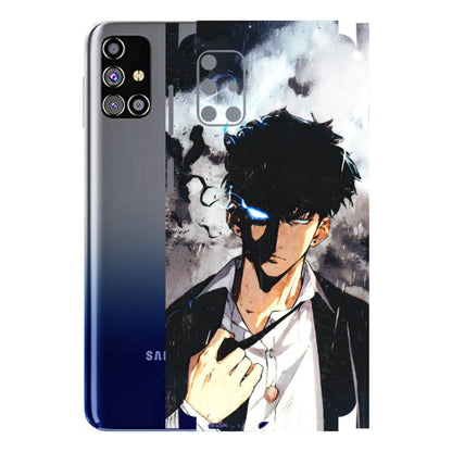 Samsung M/F/Note/Flip and C Phone Skins (All Models) - Sung Jinwoo Manhwa Anime - 3D Embossed Finish (L-328) Samsung Galaxy M31s
