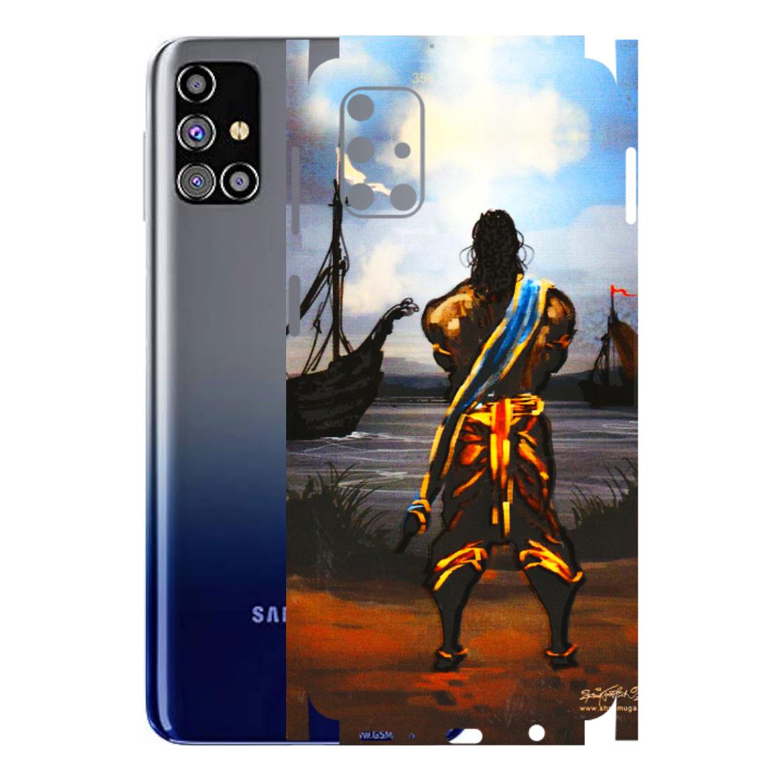 Samsung M/F/Note/Flip and C Phone Skins (All Models) - Heavenly God Figure - 3D Embossed Finish (L-34) Samsung Galaxy M31s