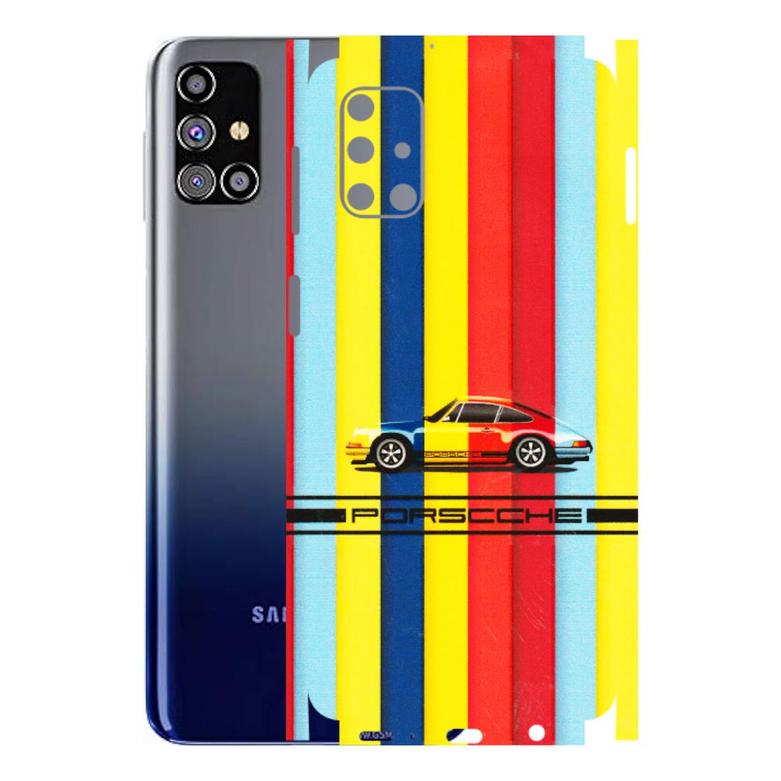 Samsung M/F/Note/Flip and C Phone Skins (All Models) - Multicolour Porche - 3D Embossed Finish (L-39) Samsung Galaxy M31s