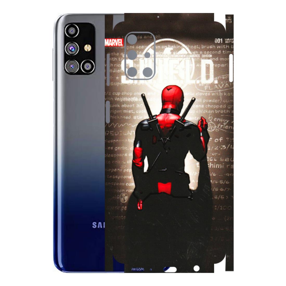 Samsung M/F/Note/Flip and C Phone Skins (All Models) - Deadpool - 3D Embossed Finish (L-56) Samsung Galaxy M31s