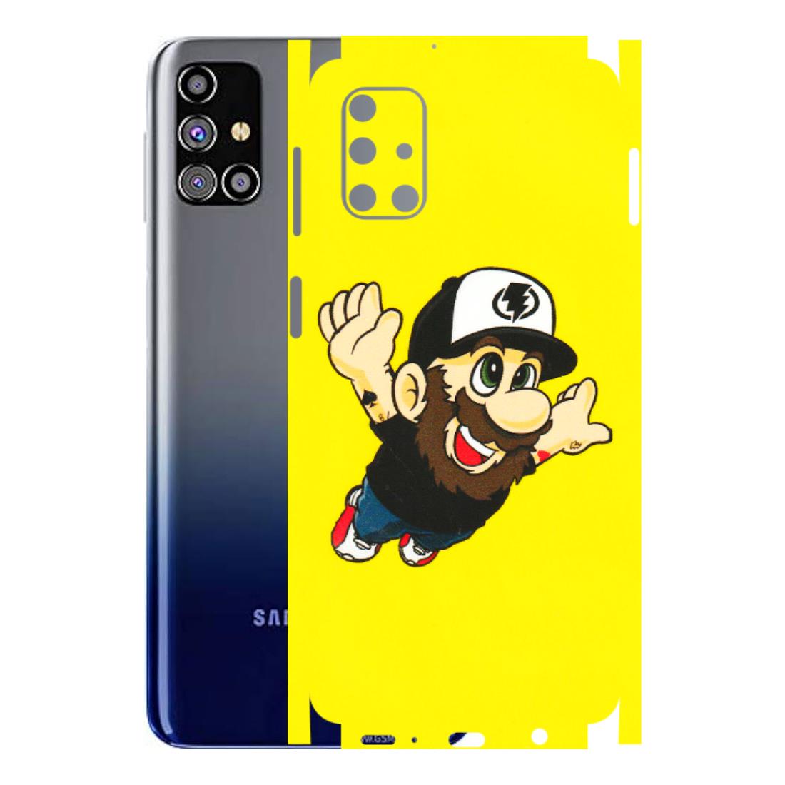 Samsung M/F/Note/Flip and C Phone Skins (All Models) - Flying Beardo - 3D Embossed Finish (L-60) Samsung Galaxy M31s