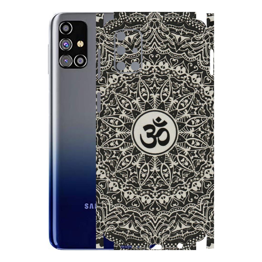 Samsung M/F/Note/Flip and C Phone Skins (All Models) - Aum Elegant Mandala - 3D Embossed Finish (L-62) Samsung Galaxy M31s