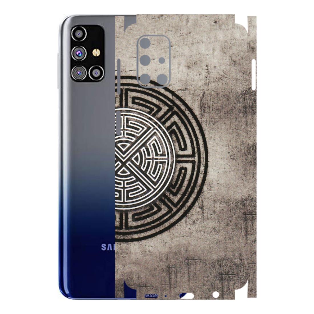 Samsung M/F/Note/Flip and C Phone Skins (All Models) - Mysterious Circular Design - 3D Embossed Finish (L-63) Samsung Galaxy M31s