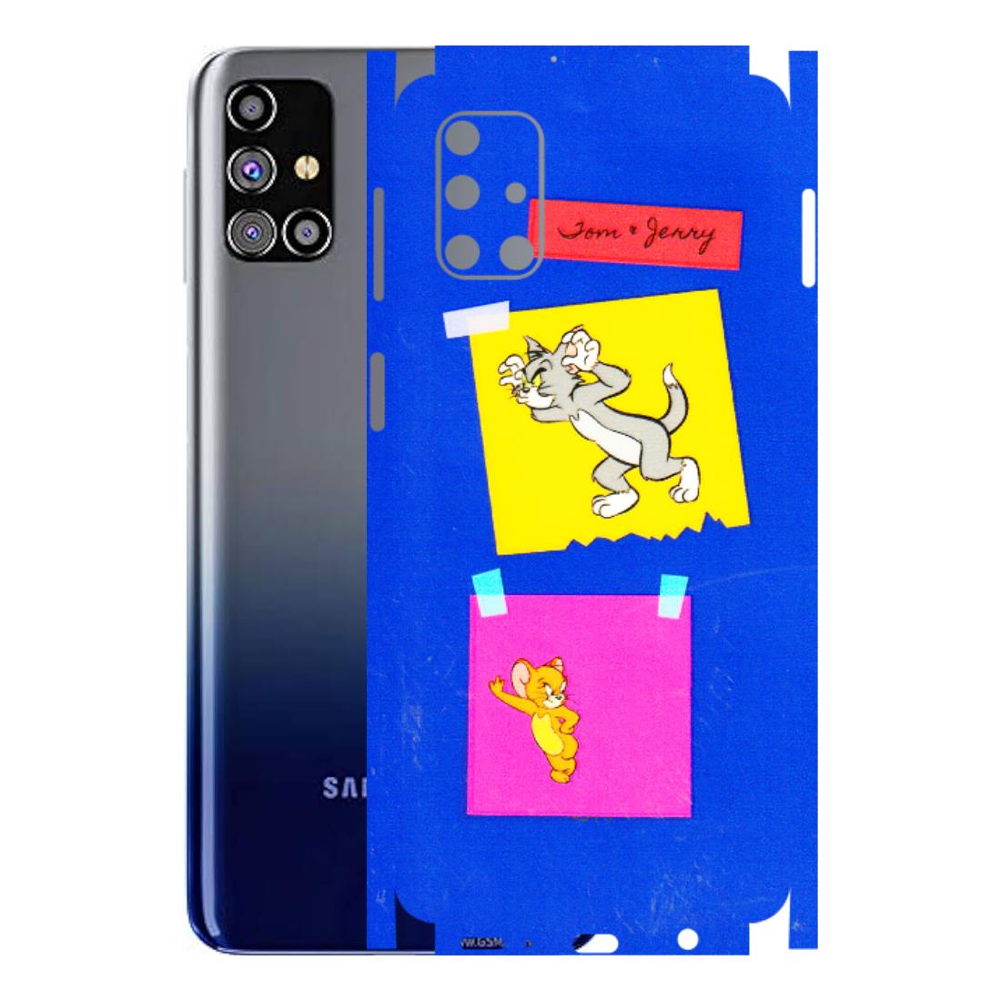 Samsung M/F/Note/Flip and C Phone Skins (All Models) - Tom N Jerry Sticky Notes - 3D Embossed Finish (L-88) Samsung Galaxy M31s