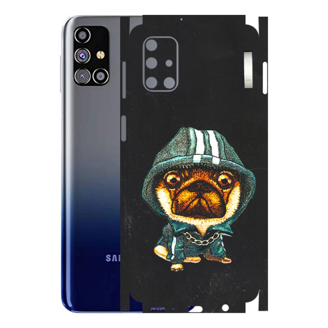 Samsung M/F/Note/Flip and C Phone Skins (All Models) - Puppy N Hoodie - 3D Embossed Finish (L-90) Samsung Galaxy M31s