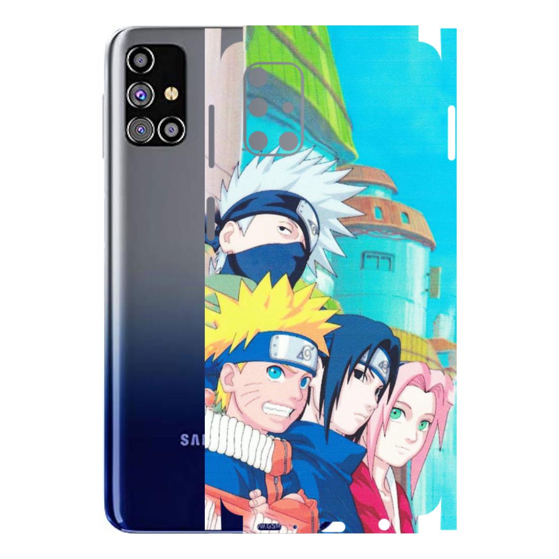 Samsung M/F/Note/Flip and C Phone Skins (All Models) - Team Minato And Kakashi - Matte Finish (M-101) Samsung Galaxy M31s