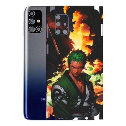 Samsung M/F/Note/Flip and C Phone Skins (All Models) - Roronoa Zoro - Matte Finish (M-102) Samsung Galaxy M31s