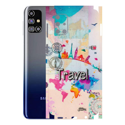 Samsung M/F/Note/Flip and C Phone Skins (All Models) - Travel The Wonders - Matte Finish (M-108) Samsung Galaxy M31s