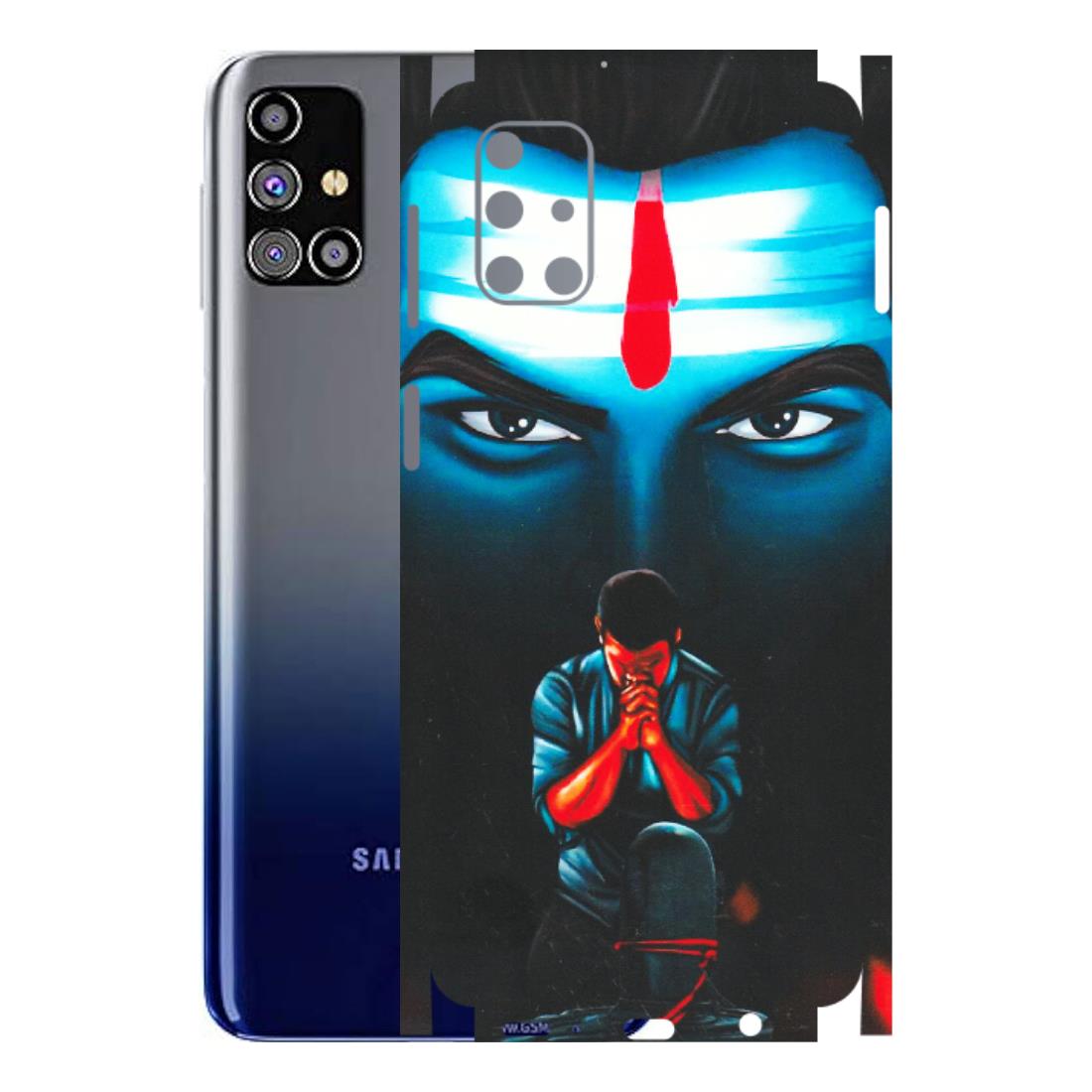 Samsung M/F/Note/Flip and C Phone Skins (All Models) - Mahakal Bhakt - Matte Finish (M-112) Samsung Galaxy M31s