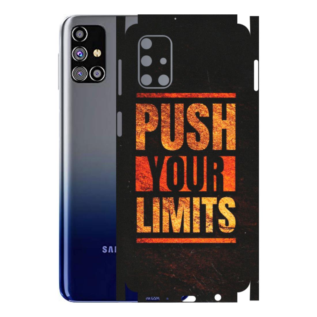 Samsung M/F/Note/Flip and C Phone Skins (All Models) - Push Your Limits - Matte Finish (M-118) Samsung Galaxy M31s