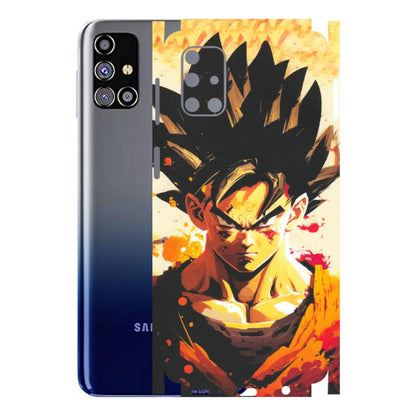 Samsung M/F/Note/Flip and C Phone Skins (All Models) - Angry Goku - Matte Finish (M-12) Samsung Galaxy M31s
