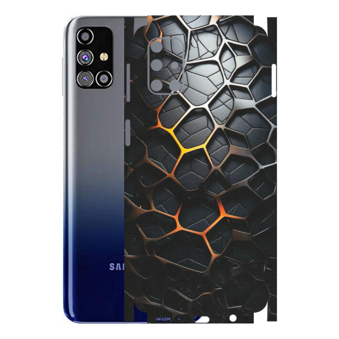 Samsung M/F/Note/Flip and C Phone Skins (All Models) - New Abstract Graphite Tiles - Matte Finish (M-130) Samsung Galaxy M31s