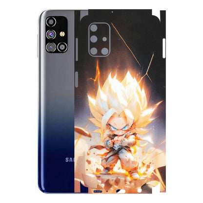 Samsung M/F/Note/Flip and C Phone Skins (All Models) - Goku Dragon Cute Anime - Matte Finish (M-131) Samsung Galaxy M31s