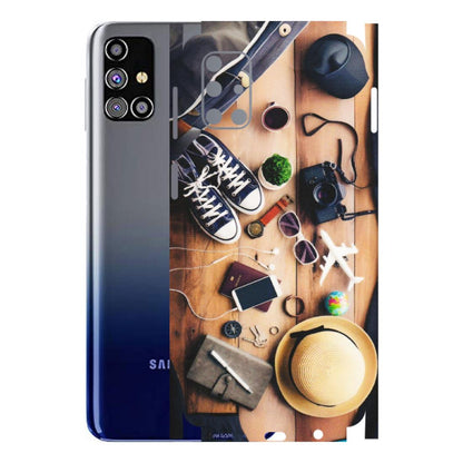 Samsung M/F/Note/Flip and C Phone Skins (All Models) - Travel Wanderlust - Matte Finish (M-133) Samsung Galaxy M31s