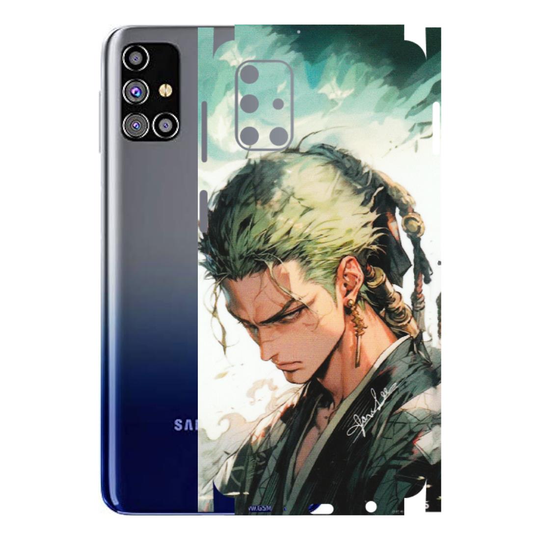 Samsung M/F/Note/Flip and C Phone Skins (All Models) - New Roronoa Zoro One Picece Anime - Matte Finish (M-140) Samsung Galaxy M31s