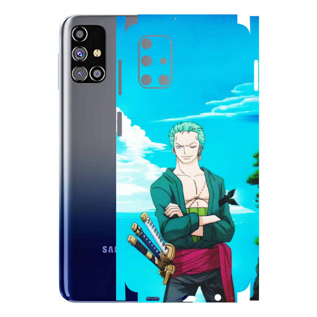 Samsung M/F/Note/Flip and C Phone Skins (All Models) - Cool Swordman Zoro Anime - Matte Finish (M-143) Samsung Galaxy M31s