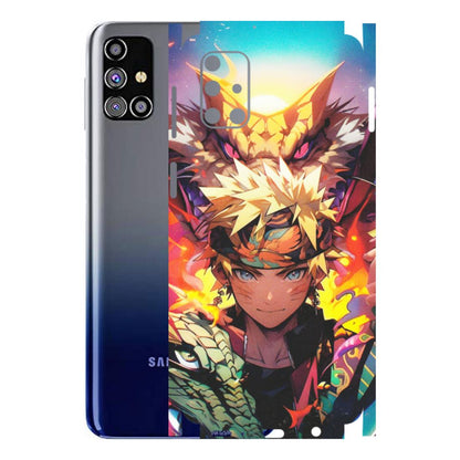 Samsung M/F/Note/Flip and C Phone Skins (All Models) - Angry Naruto Anime - Matte Finish (M-148) Samsung Galaxy M31s