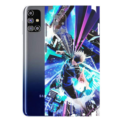 Samsung M/F/Note/Flip and C Phone Skins (All Models) - Manga Action Jujustu Kaisen Anime - Matte Finish (M-155) Samsung Galaxy M31s