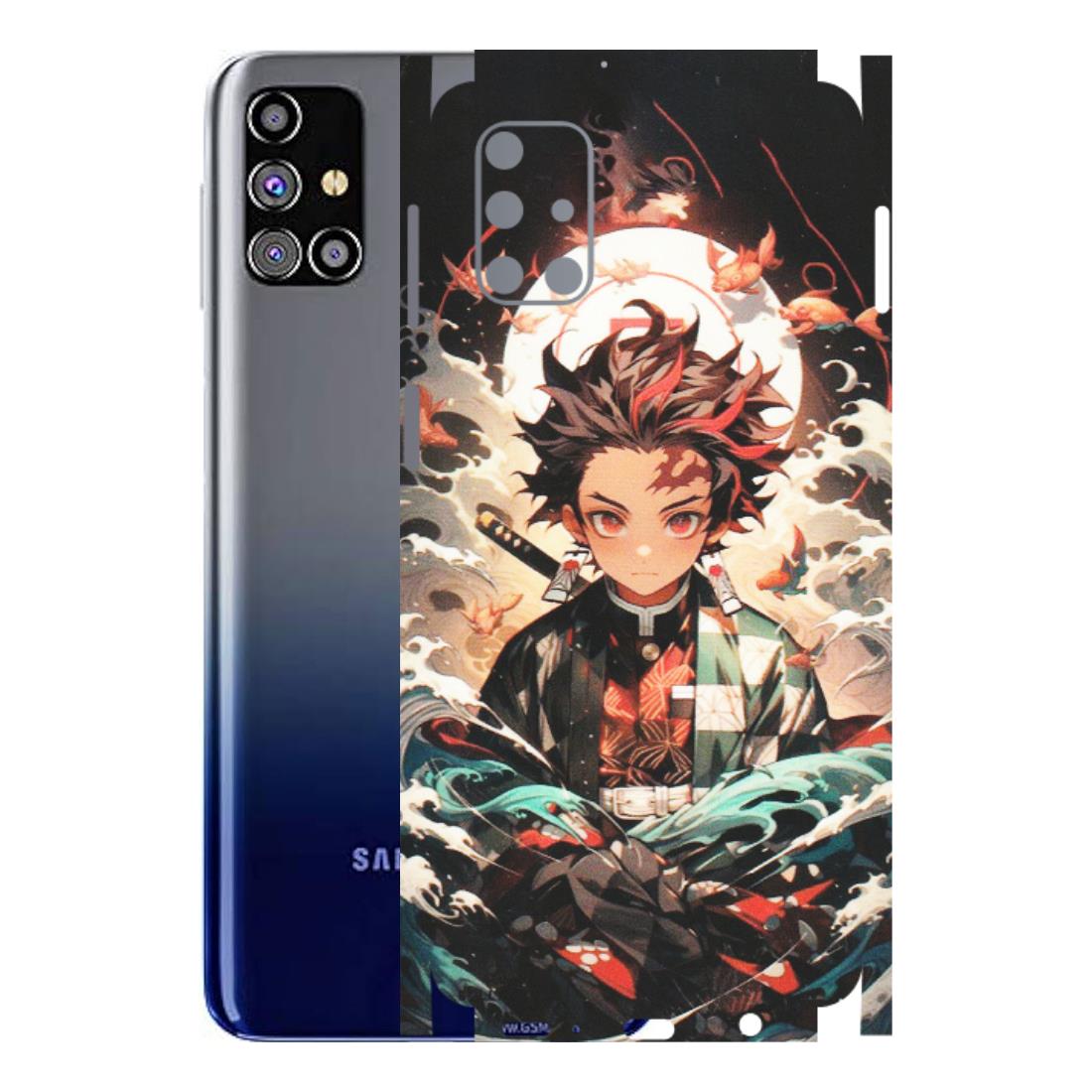 Samsung M/F/Note/Flip and C Phone Skins (All Models) - Tanjiro Demon Slayer Anime - Matte Finish (M-158) Samsung Galaxy M31s