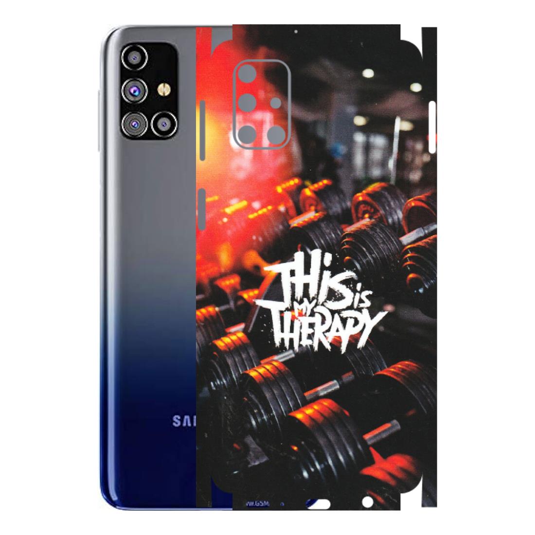 Samsung M/F/Note/Flip and C Phone Skins (All Models) - GYM Lover Therapy - Matte Finish (M-160) Samsung Galaxy M31s