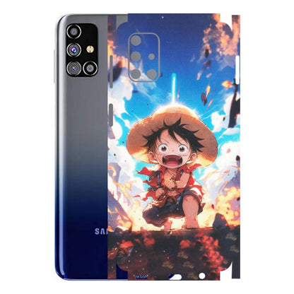 Samsung M/F/Note/Flip and C Phone Skins (All Models) - Toon One Piece Cute Character - Matte Finish (M-35) Samsung Galaxy M31s