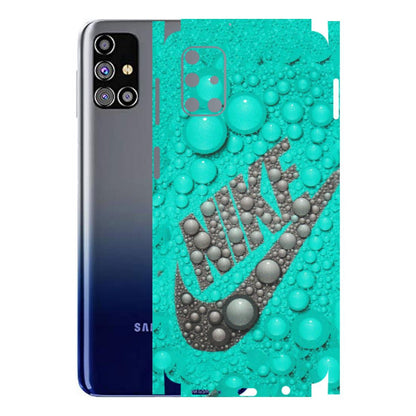 Samsung M/F/Note/Flip and C Phone Skins (All Models) - Shoe Brand Bubbles - Matte Finish (M-42) Samsung Galaxy M31s
