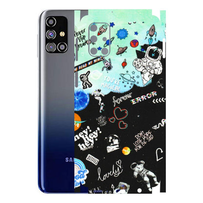 Samsung M/F/Note/Flip and C Phone Skins (All Models) - Living In A Space Dream - Matte Finish (M-46) Samsung Galaxy M31s