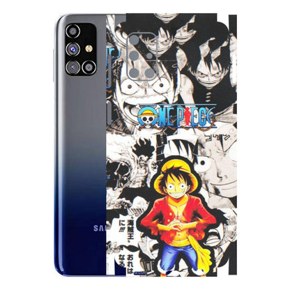 Samsung M/F/Note/Flip and C Phone Skins (All Models) - One Piece B&W - Matte Finish (M-63) Samsung Galaxy M31s